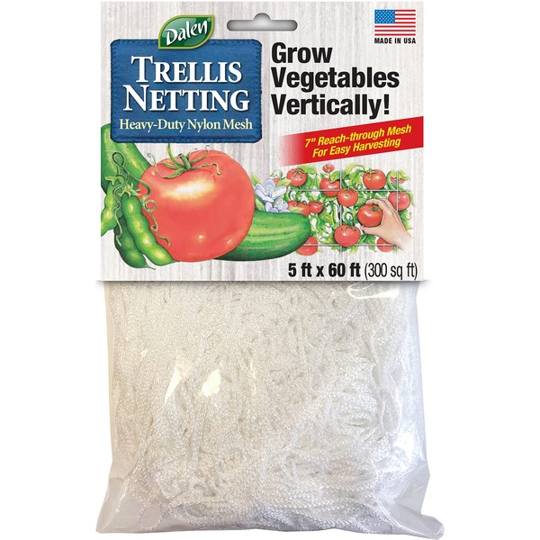 Dalen Products Trellis Netting Heavy-Duty Tangle-Free Nylon Net 5 ft