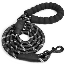 JORAGO Dog Leash Heavy Duty - 1.5m Dog Lead with Comfortable Padded Handle and Highly Reflective Threads Leash for Small Medium and Large Dogs, Puppy Training Essential Leads for Walks, Hikes