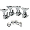 KAYNES 1:24 Ratio Silver Electric Bass Guitar Machine Heads Tuners
