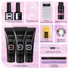 Phoenixy Poly Nail Starter Set 6 Colours Poly Nail Extension