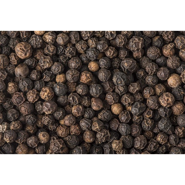 Soeos Whole Black Peppercorns (8oz), Grade AAA, Black Peppercorns for Grinder Refill, NON-GMO, KOSHER CERTIFIED, Whole black Peppercorns Bulk, 8 oz.