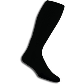 Thorlos Standard B Max Cushion Basketball Over The Calf Socks, Black, Large