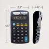 BAZIC Products 8 Digit Pocket Size Calculator, Dual Power Solar