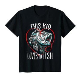 Fishing Shirts Boys This Kid Loves to Fish T-Shirt