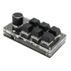 Mechanical Gaming Keypad 6 Keys 1 Knob Small USB Wireless