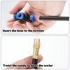 16 Pcs Brass Misting Nozzles Tee with 12 Inch Built