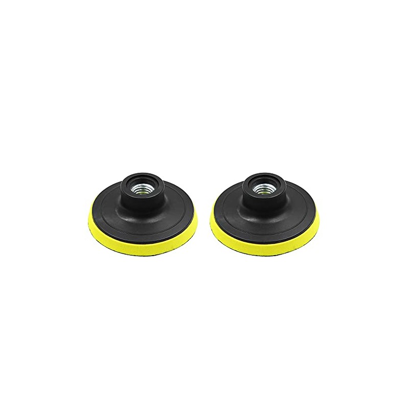 X AUTOHAUX 2pcs 3" Car Automotive M14x2.0 Pad Backing Plate
