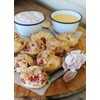 Falcon Enamel Shabby Chic Vintage Style Pudding Basin Bowl -
