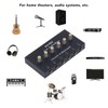 6 Channel Compact Audio Mixer Mono Stereo Switching 6 in