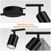 Plug in Track Lighting LED, Track Lighting Fixtures Ceiling, Black