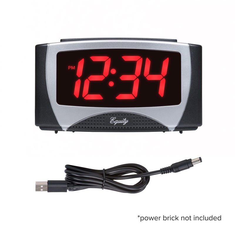 La Crosse Technology Equity 30029-USB 1.2-Inch Large LED 5V USB