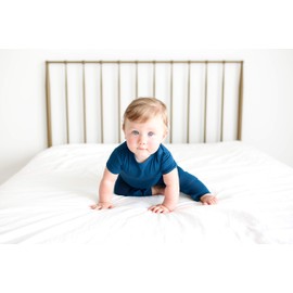 Posh Peanut Baby Rompers Pajamas - Newborn Sleepers Boy Clothes - Kids One Piece PJ - Soft Viscose from Bamboo