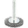 Osborn 2503141 Steel Wire Wheel Brush, Silver, 40 mm