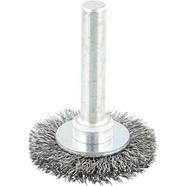 Osborn 2503141 Steel Wire Wheel Brush, Silver, 40 mm