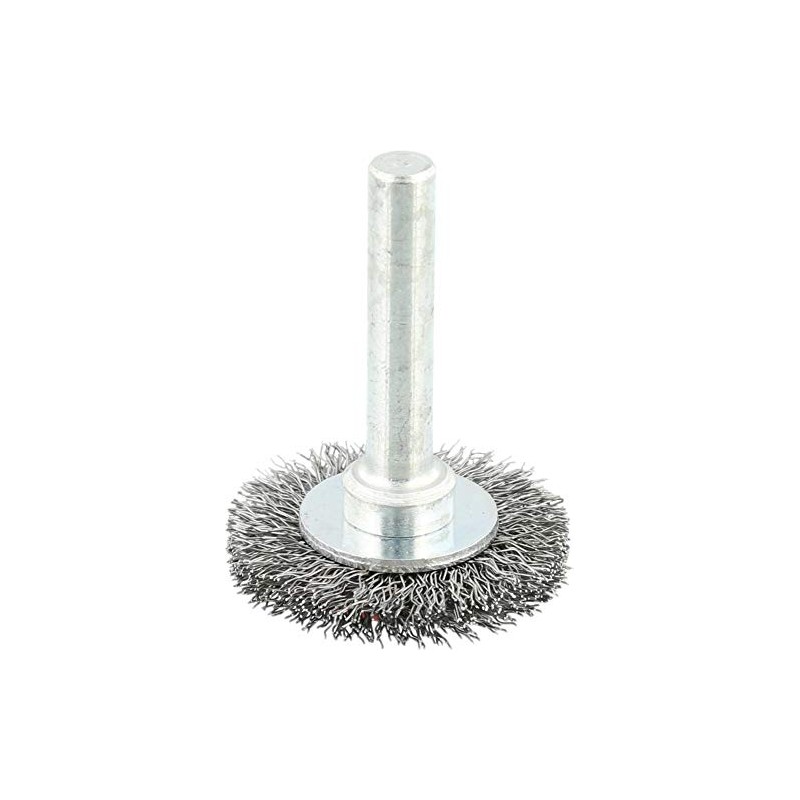 Osborn 2503141 Steel Wire Wheel Brush, Silver, 40 mm