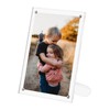 CECOLIC Clear Acrylic Photo Frame 6x8 in (15x20 cm), Magnetic