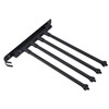 Stainless Steel Swivel Towel Hanger Holder Black Rotating Movable Towel