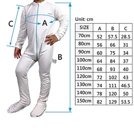 EDENSWEAR Edenswear Zinc-Infused Full Body Suit for Kids with Eczema (100 cm)