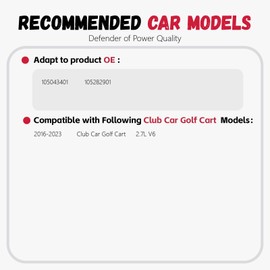 BINGWEI/Fuel pump Assembly/Replace with Club Car Golf Cart 2016 2017 2018 2019 2020 2021 2022 2023/OEM:105043401 105282901/BINGWEI-ZC-1341