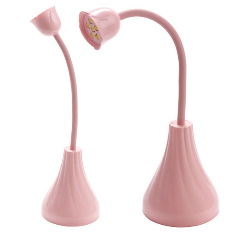 Nail Lamp Nail Gel Curing Light 6pcs LED 360 Degree