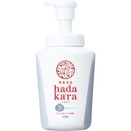 hadakara Body Soap, Foaming Type, Rinse Type, Floral Bouquet Scent, 19.7 fl oz (550 ml) x 1