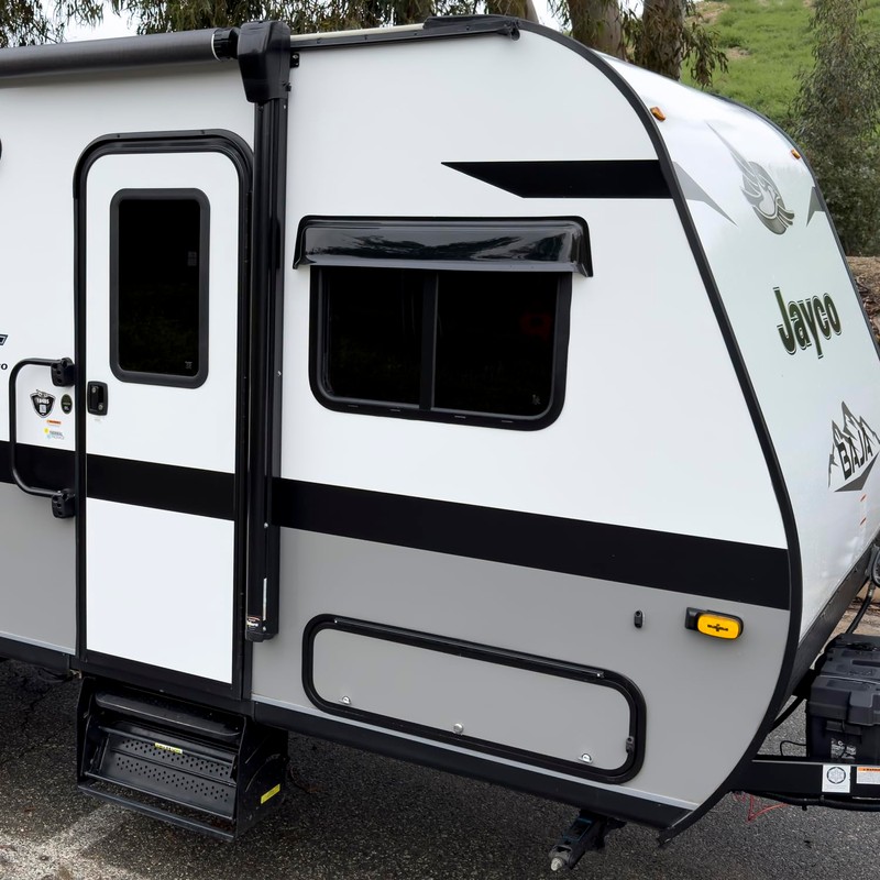 RainBlade RV Window Deflector and Sun Visor (Fits 44-49 inch