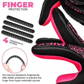 WFX Professional Goalkeeper Gloves for Kids, Youth, Adult, Men, Strong Grip Palm Finger Protection Football Soccer Goalie Gloves with Dumbo Latex 4+3mm Wrist Support