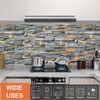TUOKING 27-Pieces Peel and Stick Backsplash Tiles for Kitchen 4"x
