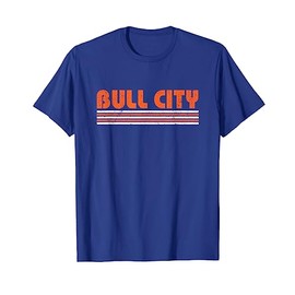 Durham Bull City Vintage 80s Retro Style T-Shirt