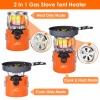 APG 2000W 2 In 1 Camping Stove Tent Heater Gas