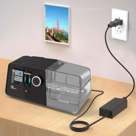 TAIFU 24V AC Adapter Charger for 3B Luna Model G3 A20 BPAP 25A LG3700 LG3700W LG3600 LG3500 E3922318301 REF 10230444 G3A20 G3A25 Yuwell YH480 YH-680D/YH-690F CPAP & BiPAP Machine Power Supply Cord