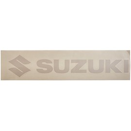 Factory Effex 08-94412 White 1' (Suzuki) Die-Cut Sticker