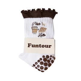 Pilates Grip Yoga Socks For Women Barre Socks Cute Athletic Non Slip Sock Crew For Workout Hospital