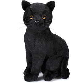 Libima 13 Inch Cat Plush Toy Realistic Cat Stuffed Animal Soft Cute Kitten Plush Toy Gifts for Home Decor Birthday Valentine's Day Party Favors Supplies (Cute)