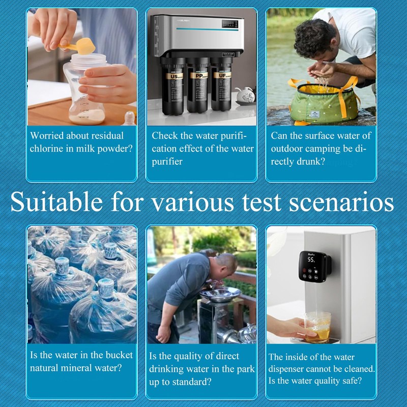 Professional 6-in-1 TDS, TOC, COD, UV275, EC & Temperature Meter,