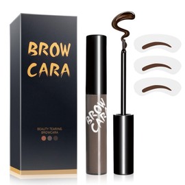 Eyebrow Stencils Brow Gel Long-Lasting & Waterproof Eye Brow Pencils for Women Create Full Voluminous Brows (Gray Brown)