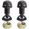 Zoucsj (2 of Pack)10mm Gm Front Windshield Wiper Washer Nozzle
