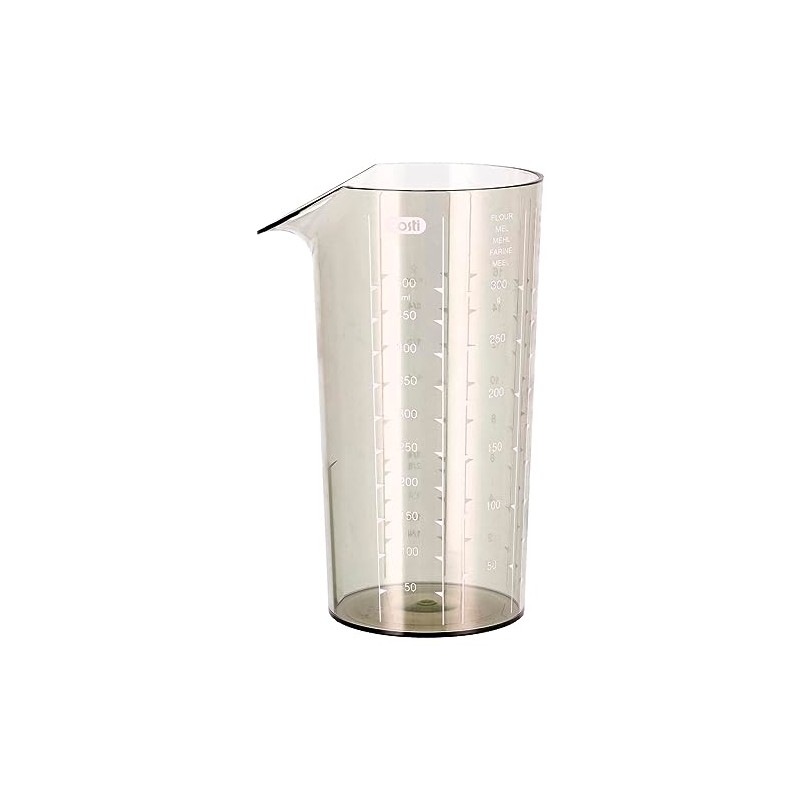 MEPAL Measuring Jug 0.5 Litre, Plastic, Smoke, 10 x 8.3
