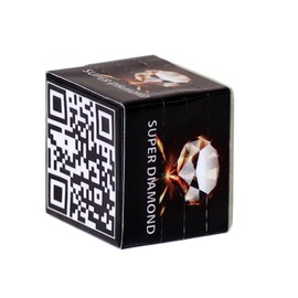 Super Diamond Pool cue Billiard Chalk - Grey - One Piece