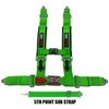 50 Caliber Racing Green 5 Point Harness with 3" Straps