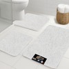 GORILLA GRIP Bathroom Rug Sets 3 Piece, Bath Mat Set