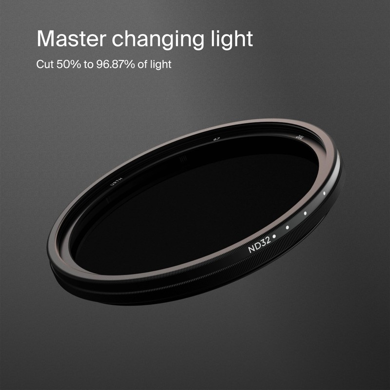 Urth 62mm ND2-32 Variable ND Lens Filter (Plus+) - 1-5