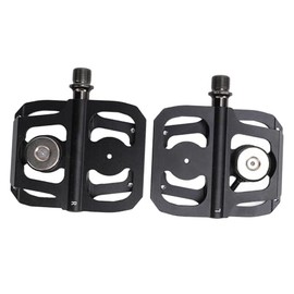 RiToEasysports Pedales de Bicicleta, Pedales de Bicicleta con Rodamiento Sellado DU Antideslizantes para Bicicletas de Montaña y Carretera