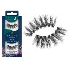 Eylure- Eco Lash & Stash Vegan Faux Mink False Eyelashes- Steppin' Up