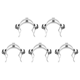 stonylab Metal Joint Clamps, 5 Pieces 29mm Lab Clamp #29 Joint Clips Clamps for 29/32 Glass Ground Lab Accessories