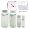 Innisfree Green Tea Hyaluronic Acid 2-piece Set + Play Green Cosmetic Pouch (Blue) / 이니스프리 그린티 히알루론산 2종세트+플레이그린 화장품 파우치 (블루)