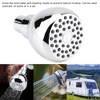 Biitfuu Rain Shower Head ABS + Cover Flow Rate 2.0