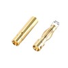 sourcing map 10 Pairs 4 mm Male and Female Banana