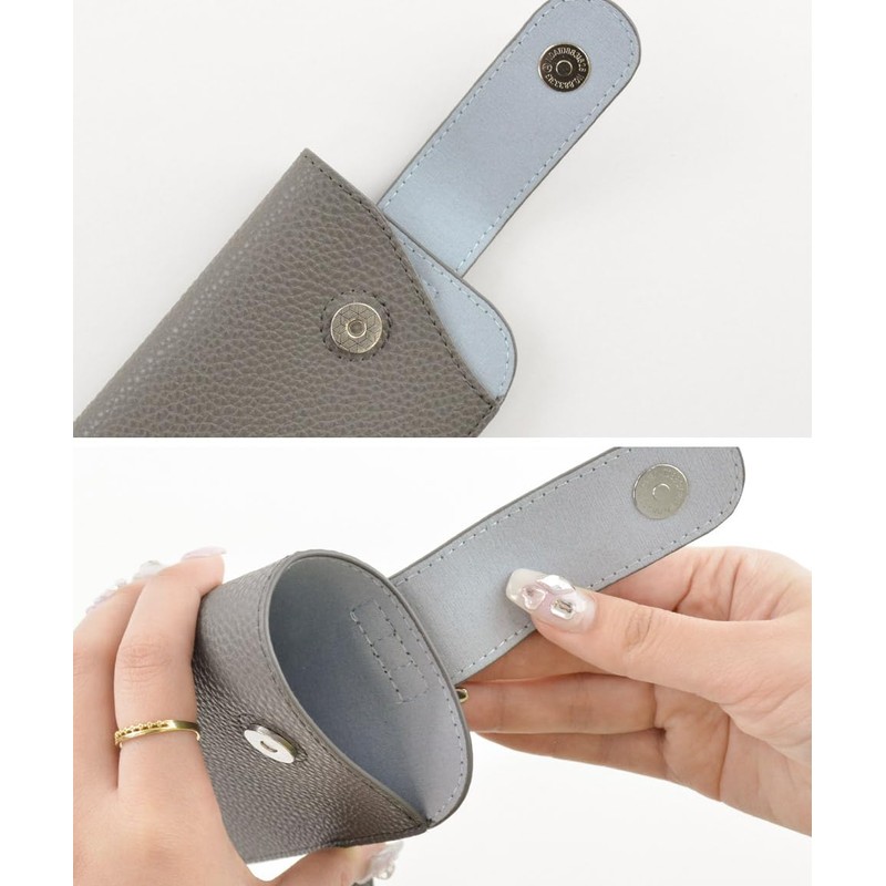 Alto Rose Glasses Case, Soft, Vertical, Sunglasses, Strap Included, Bi-Color,