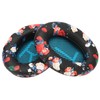 Headphone Ear Pads Soft Protein Leather Memory Foam Replacement Print